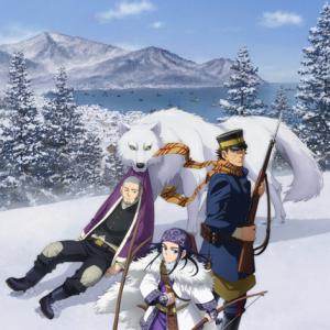 Retar white wolf, Asirpa young Ainu huntress, Saichi Sugimoto Russo-Japanese war veteran uniform hat rifle