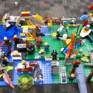 A busy and imagination creation from a past Sequoya LEGO session