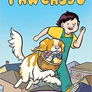 Cover art for the graphic novel "Pawcasso" by Remy Lai
