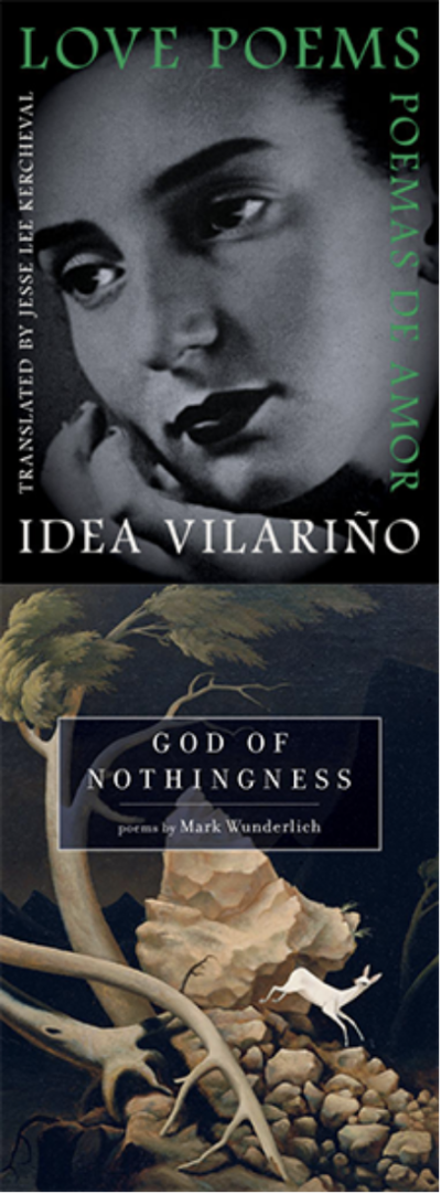 Book Covers for Love Poems and God of Nothingness