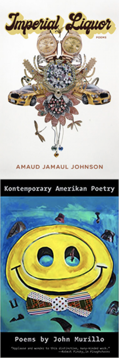 Book covers for Imperial Liquor and Kontemporary Amerikan Poetry