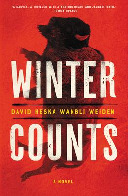 The cover of Winter Counts by David Heska Wanbli Weiden