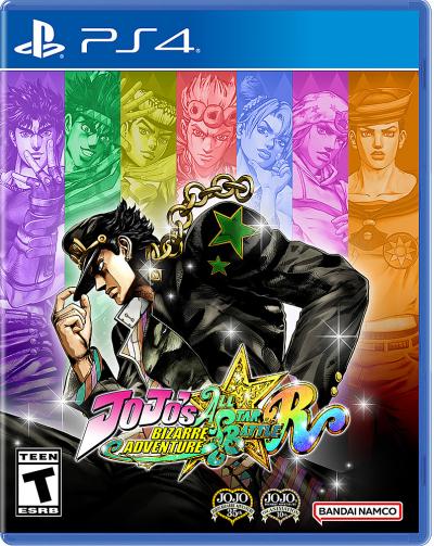 Cover image for the video game JoJo's Bizarre Adventure: All Star Battle R.