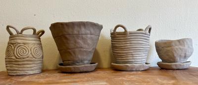 Planter pot styles