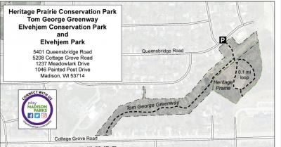 Heritage Prairie map