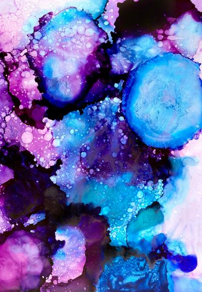 alcohol ink pattern